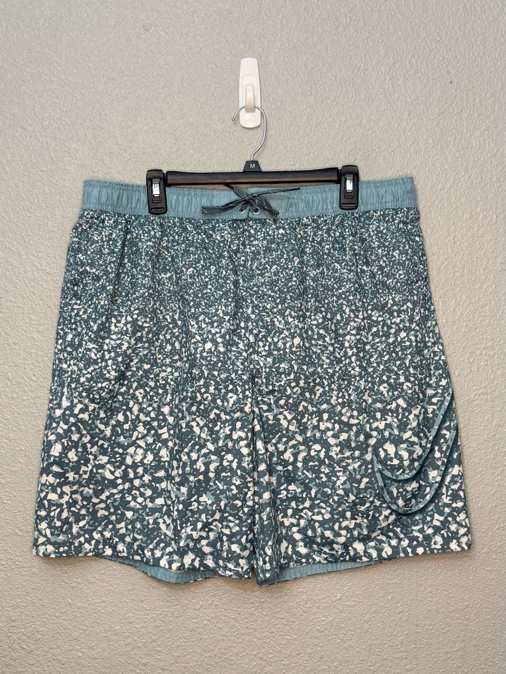 Nike | Camouflage/Geometric Lined Hybrid Swim Trunks | Size XXL